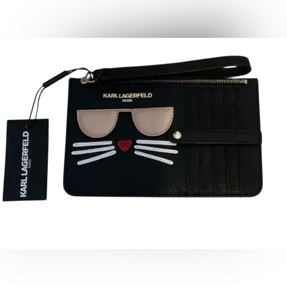 Karl Lagerfeld Handbags - KARL LAGERFELD CARD CASE WRISTLET